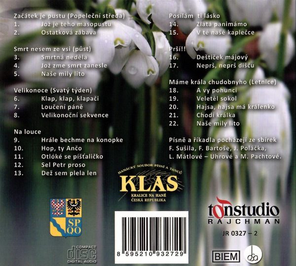 Hanácká mozeka Klas, Klásek a Kláseček: Na jaře (CD)