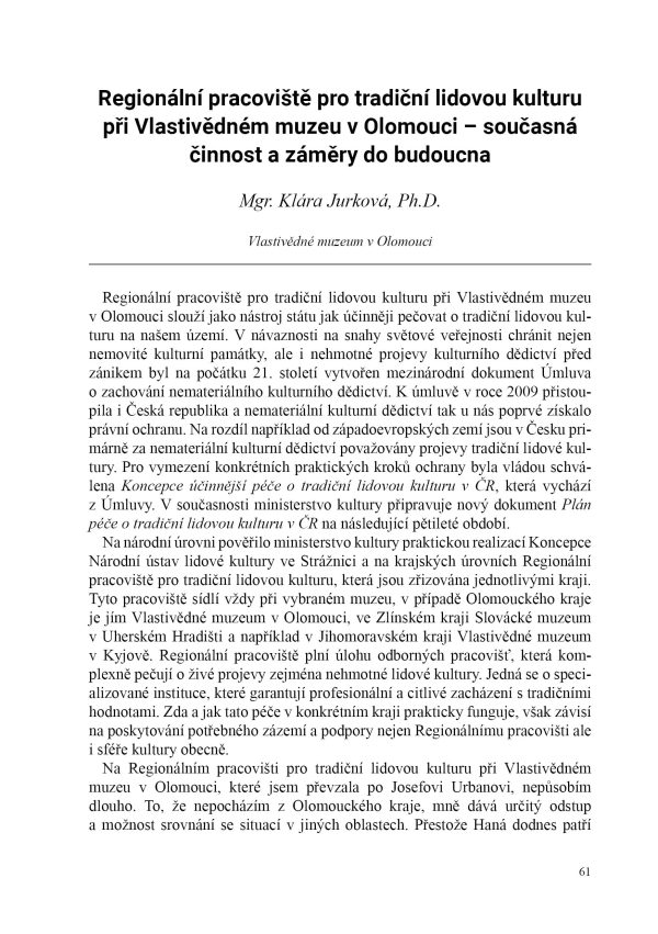 Lidová kultura na Hané - sborník z XVI. odborné konference (kniha) - Image 17