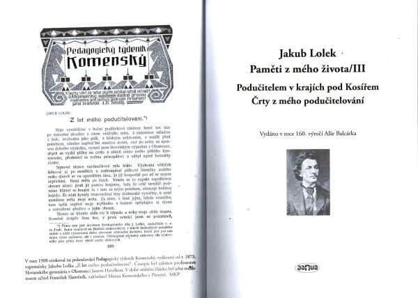 Jakub Lolek: Paměti z mého života III. (kniha) - Image 3