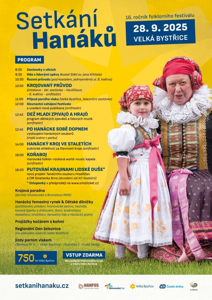 2025 Velka Bystrice program MQ (Hanácký folklorní spolek)
